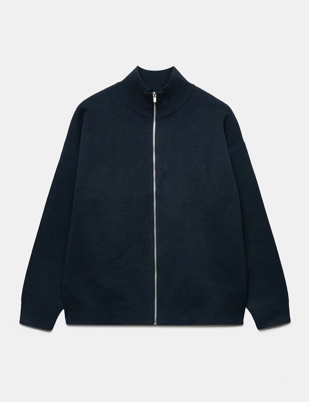 Zip Through Funnel Neck Jacket