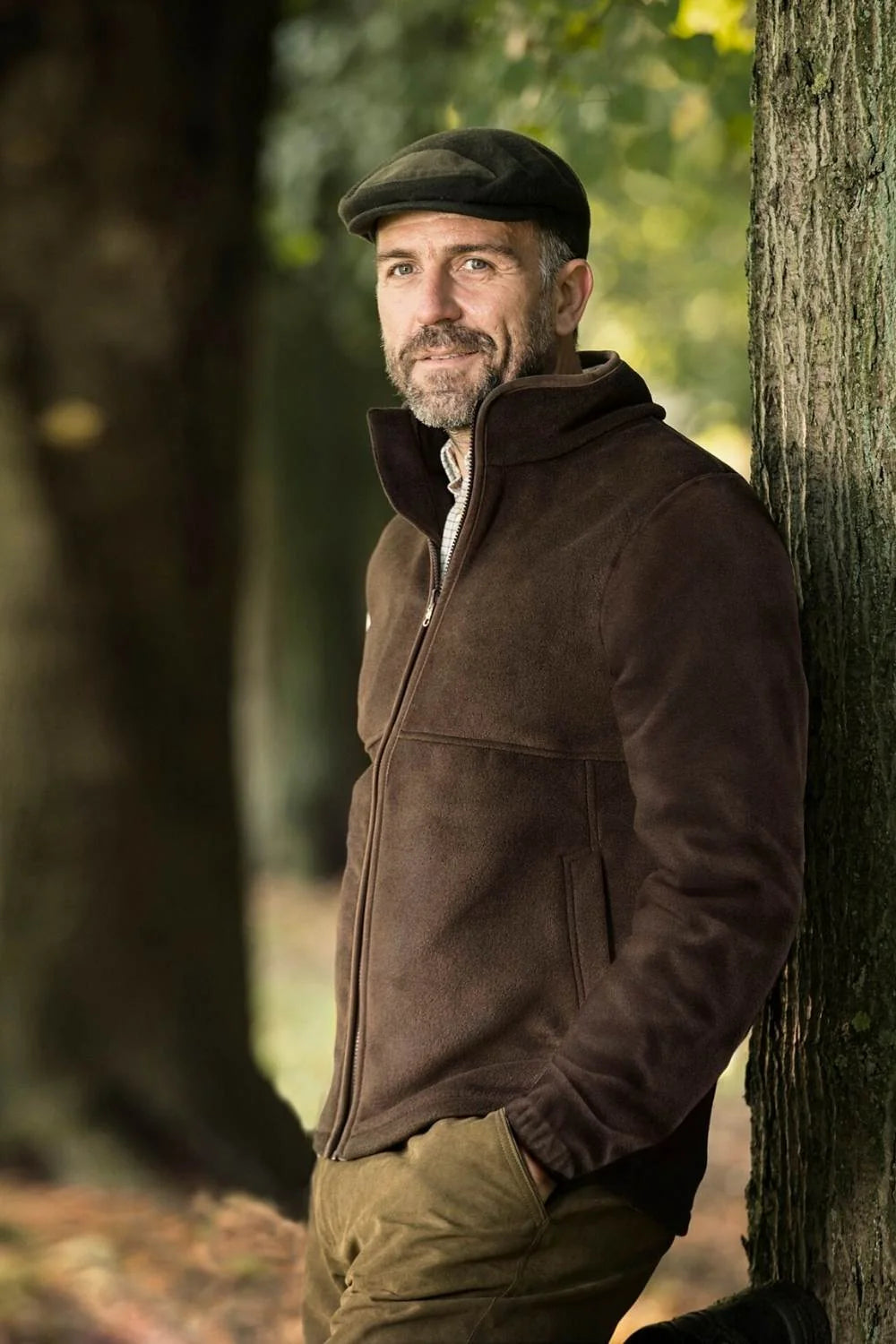 mens Fleece Jacket (zips into Longcoats Newlyn